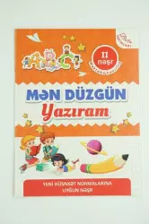 Mən düzgün yazıram