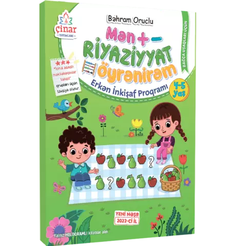 Mən Riyaziyyat Öyrənirəm 4-5 yaş | Bəhram Oruclu